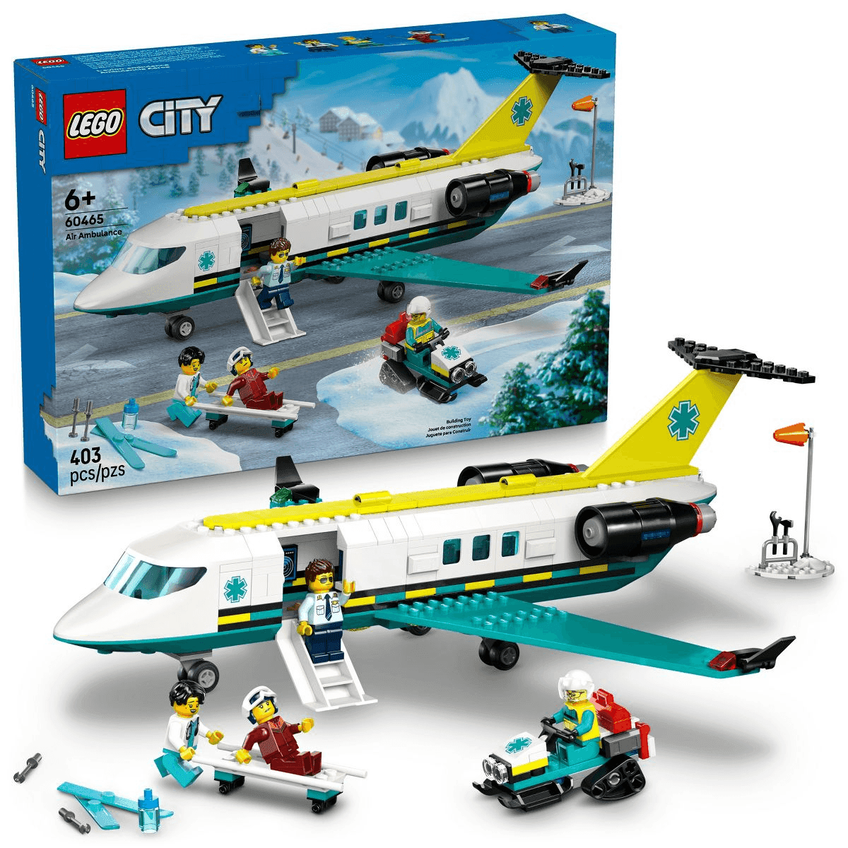 LEGO City Emergency Air Ambulance 60465 for $34.79