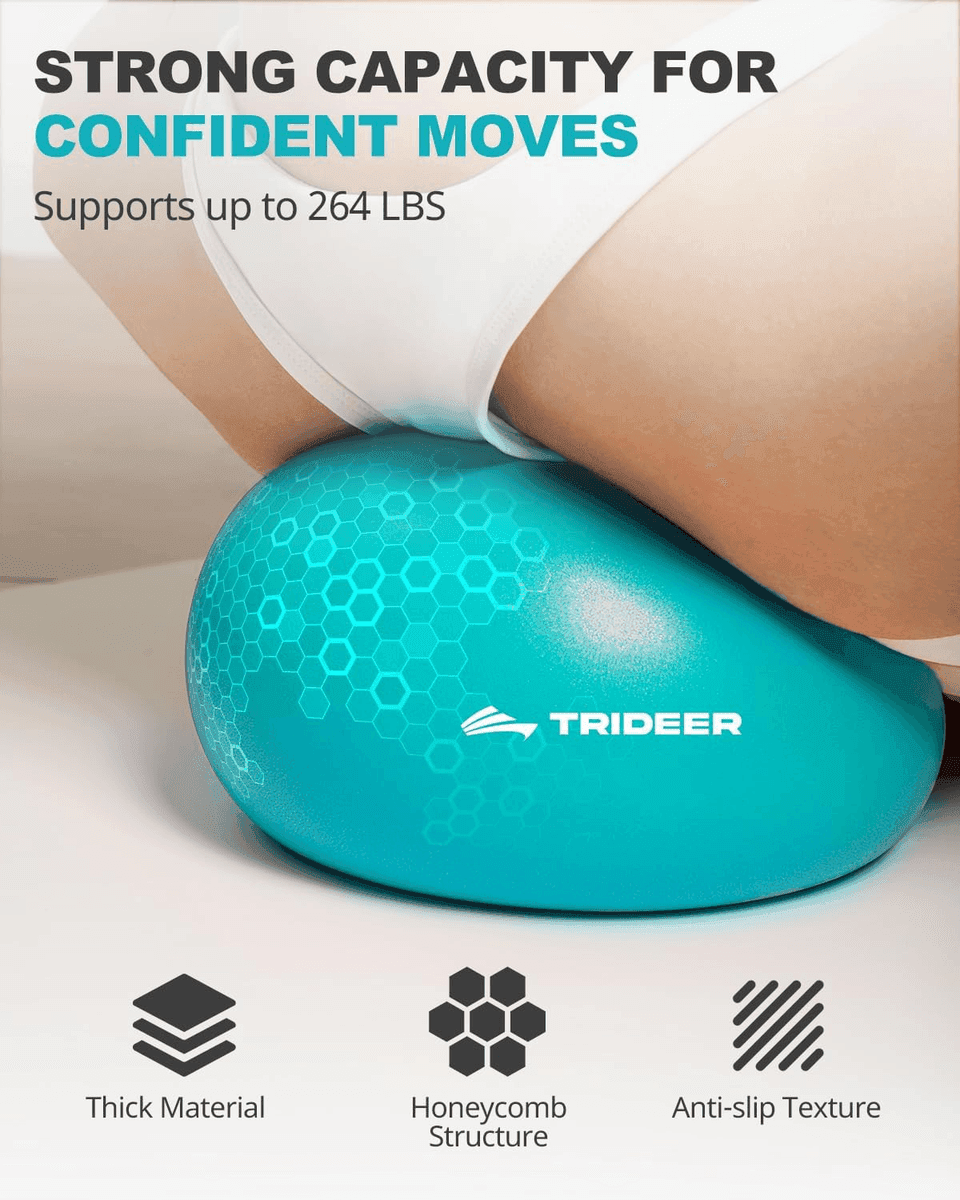 Trideer 9-Inch Pilates Ball for $7.99 image 3