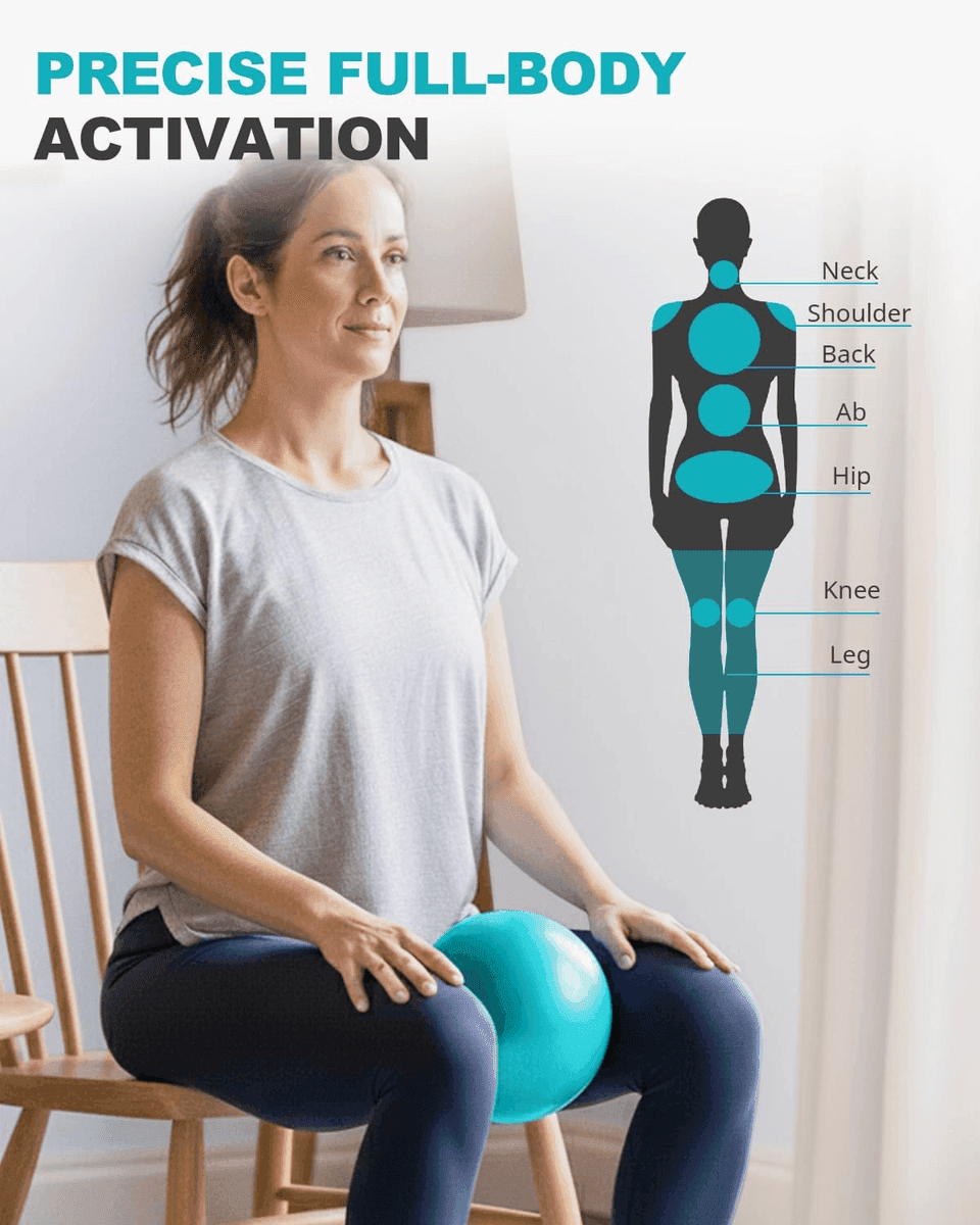 Trideer 9-Inch Pilates Ball for $7.99 image 5