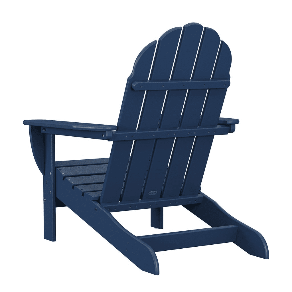 POLYWOOD Long Beach Adirondack Chair in Blue for $139.99 image 5