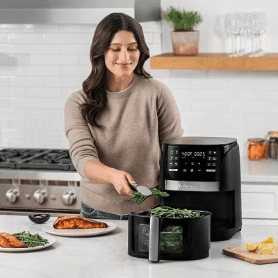 Gourmia 6-qt Digital Window Air Fryer image 4