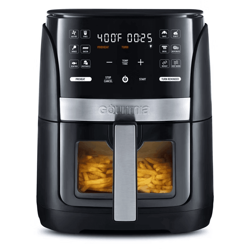 Gourmia 6-qt Digital Window Air Fryer