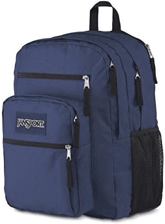 JanSport Big Student Laptop Backpack with 15-Inch Laptop Sleeve - Navy image 2