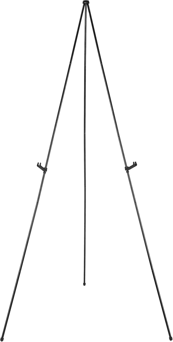 Amazon Basics Instant-Fold Metal Display Easel - Black