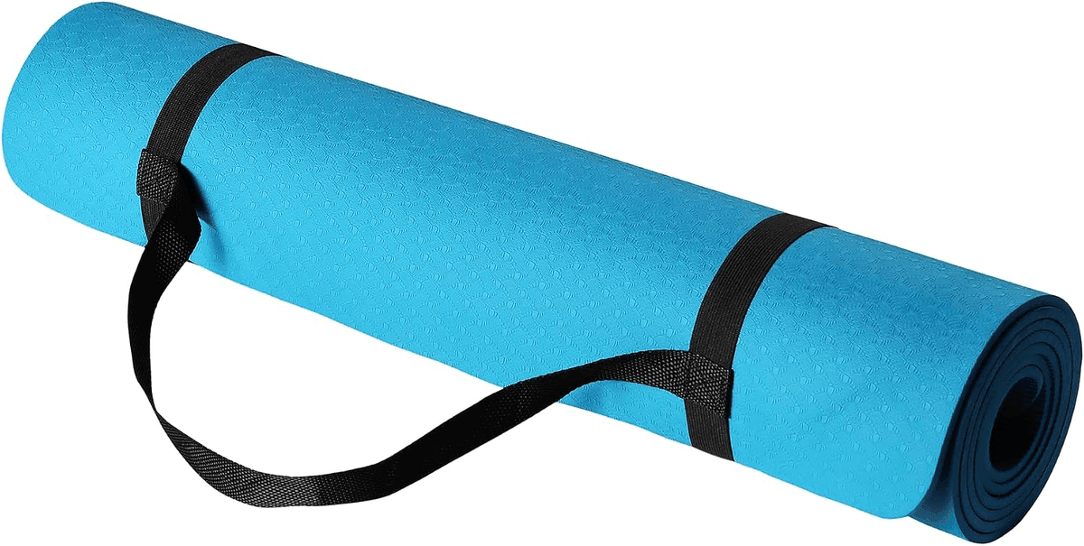 Amazon Basics 1/4-Inch TPE Exercise Yoga Mat