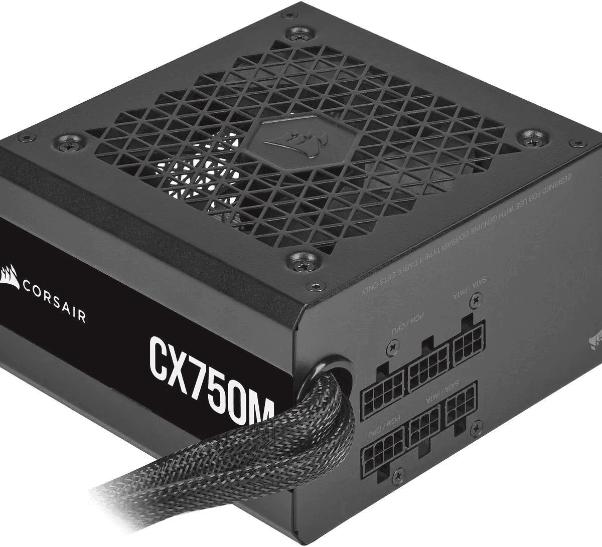 CORSAIR CX-M CX750M 750W Semi-Modular 80 Plus Bronze Power Supply image 3