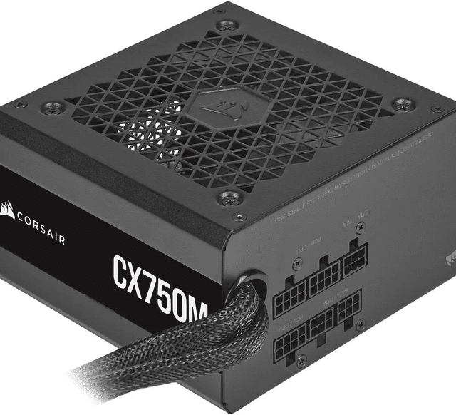 CORSAIR CX-M CX750M 750W Semi-Modular 80 Plus Bronze Power Supply image 3