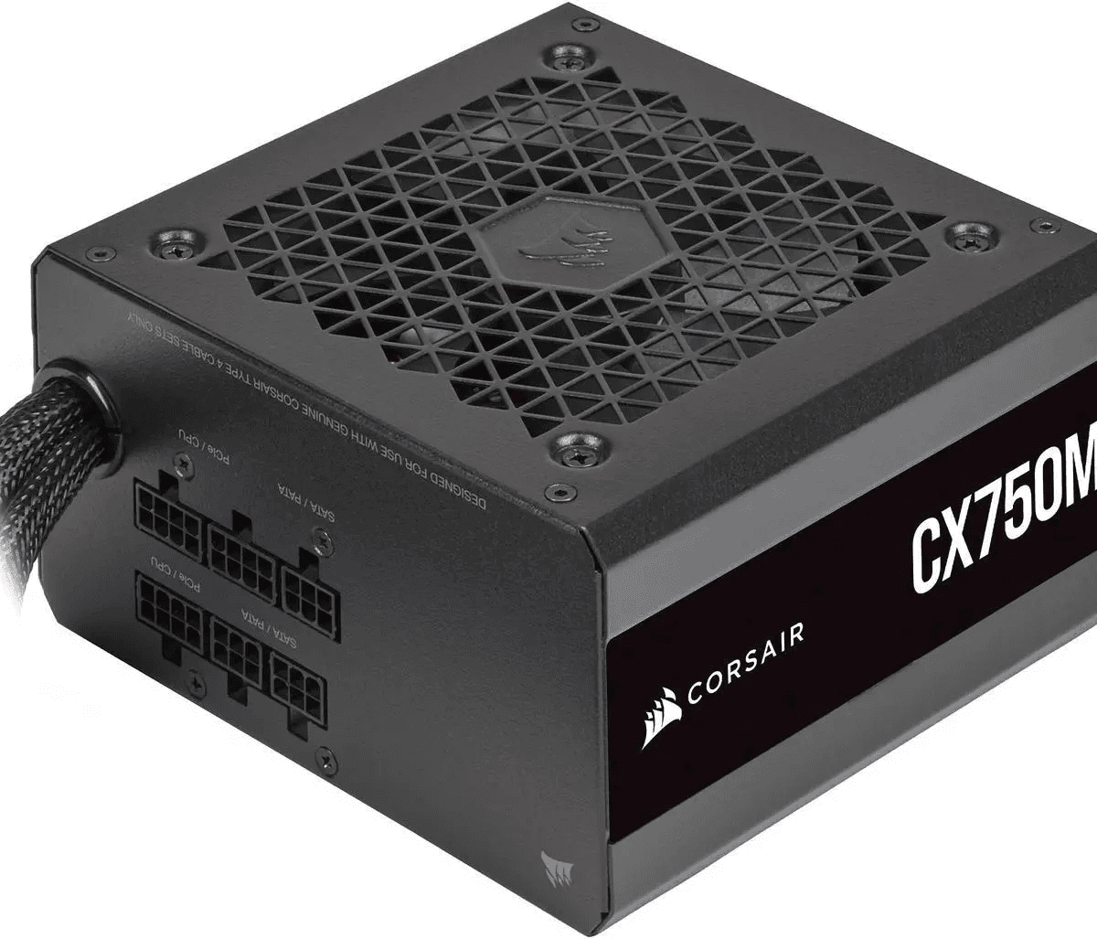 CORSAIR CX-M CX750M 750W Semi-Modular 80 Plus Bronze Power Supply image 4