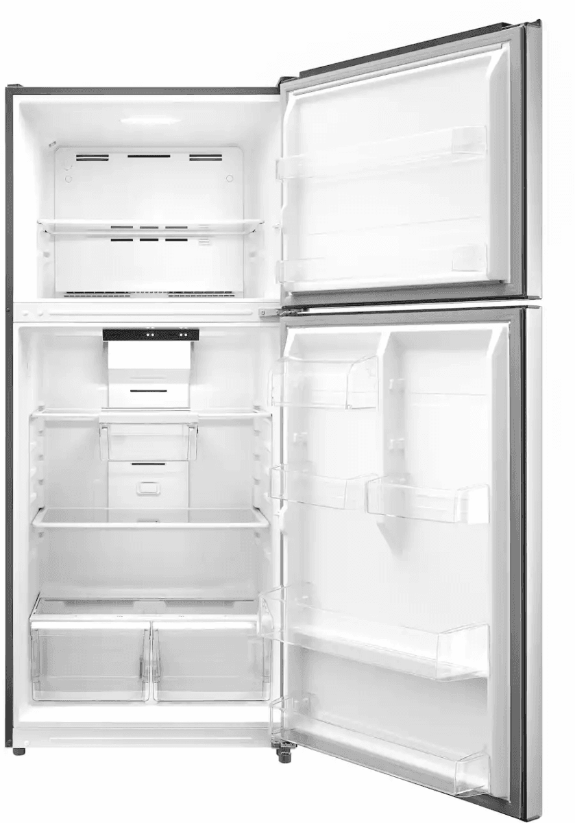 Insignia 20.5 cu. ft. Top-Freezer Refrigerator – Stainless Steel image 5