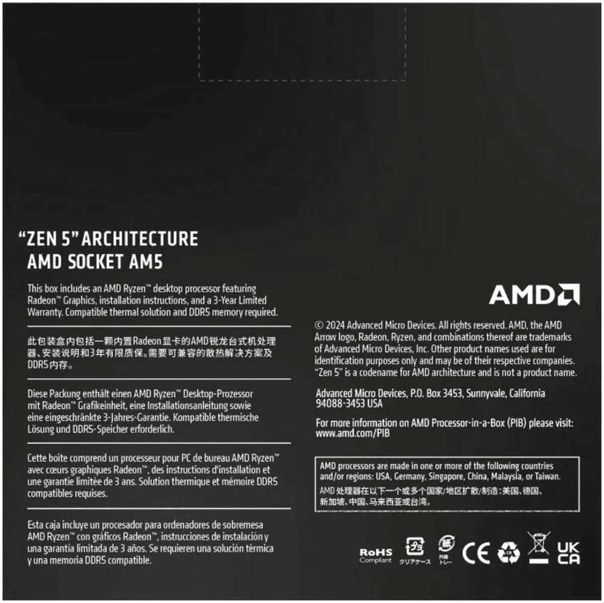 AMD Ryzen 9 9950X 16-Core AM5 Desktop Processor image 4