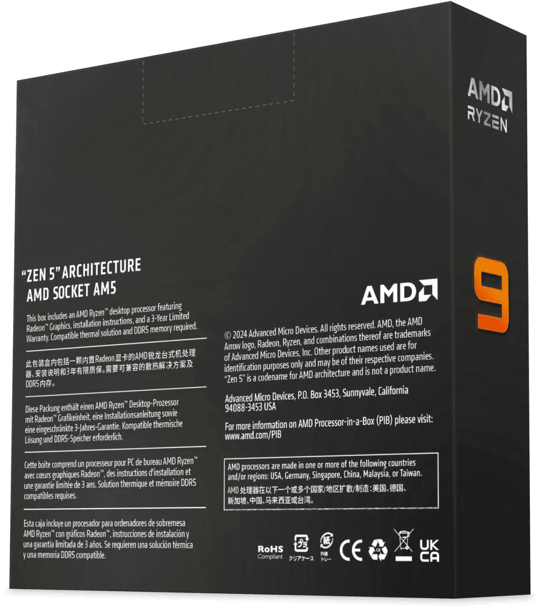 AMD Ryzen 9 9950X 16-Core AM5 Desktop Processor image 3