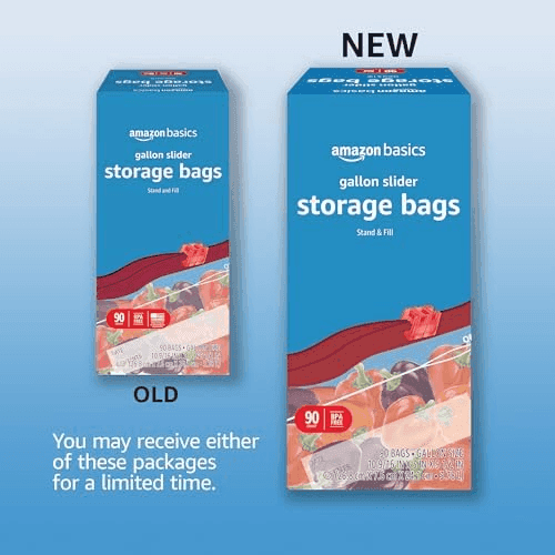 Amazon Basics Slider Gallon Food Storage Bags 90-Count image 2