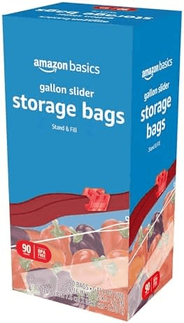 Amazon Basics Slider Gallon Food Storage Bags 90-Count image 5