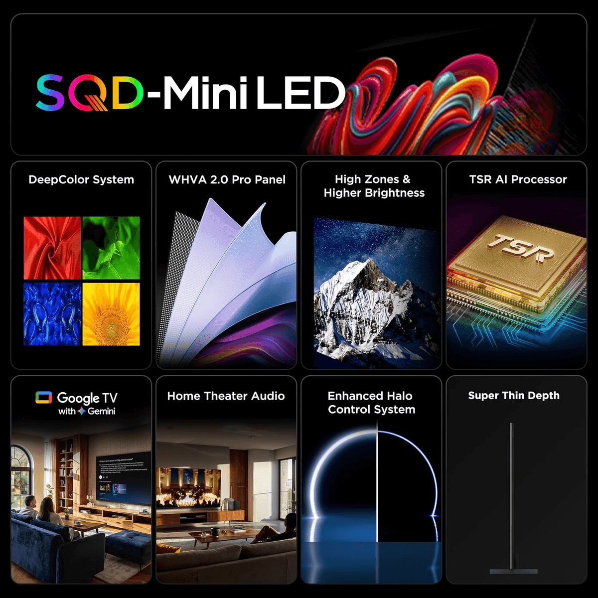 TCL 65-inch QM8L SQD-Mini LED TV for $1,397.99 image 3