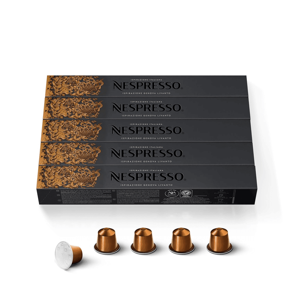 Nespresso Livanto 50-Count Espresso Pods for $38.25