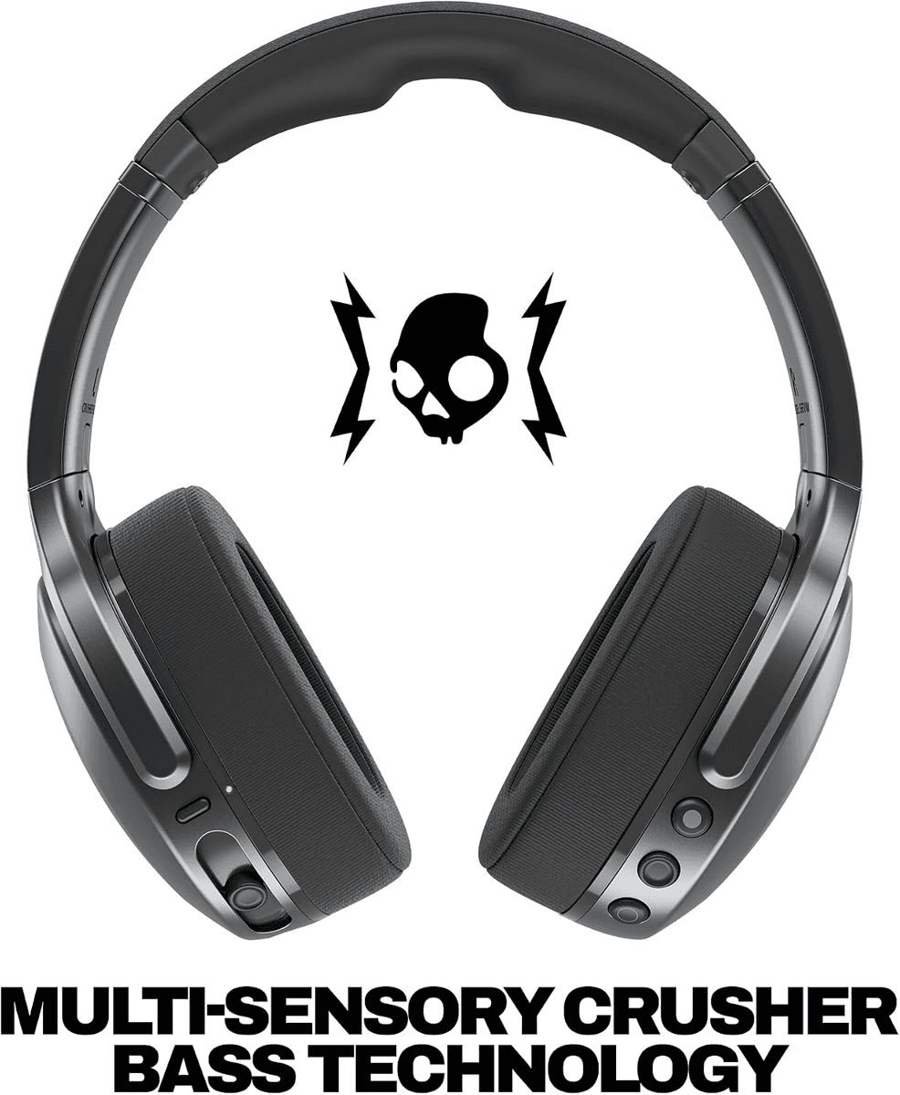 Skullcandy Crusher 540 Active Wireless Headphones, True Black image 2