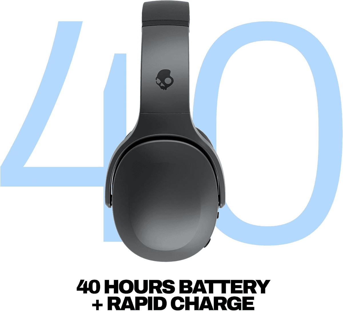 Skullcandy Crusher 540 Active Wireless Headphones, True Black image 3