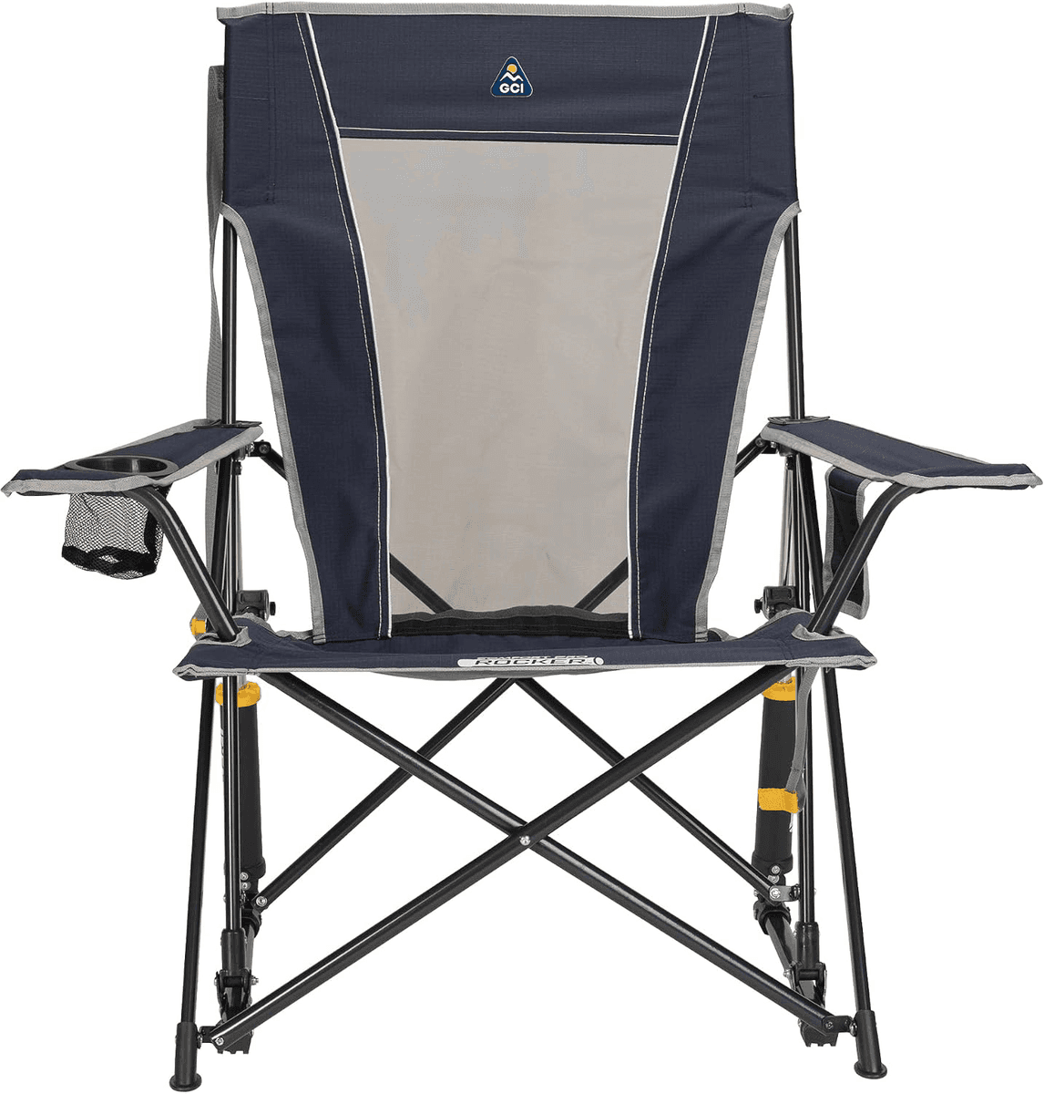 GCI Outdoor Comfort Pro Rocker Camping Chair - Indigo Blue for $60 image 3
