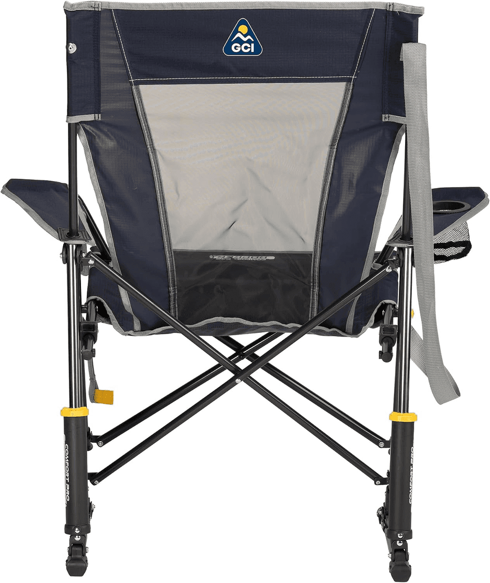 GCI Outdoor Comfort Pro Rocker Camping Chair - Indigo Blue for $60 image 5