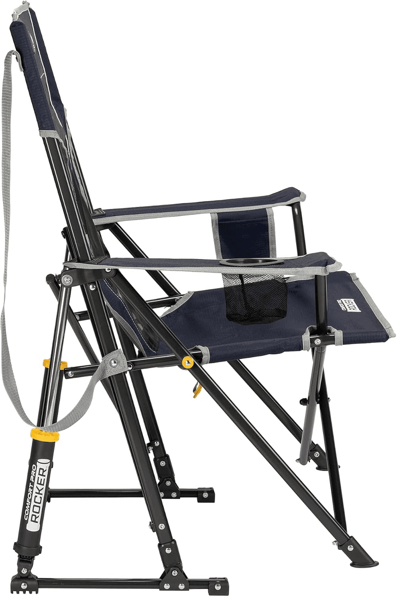 GCI Outdoor Comfort Pro Rocker Camping Chair - Indigo Blue for $60 image 4
