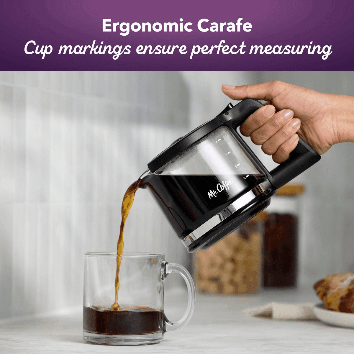 Mr. Coffee 5-Cup Mini Brew Switch Coffee Maker - Black image 5
