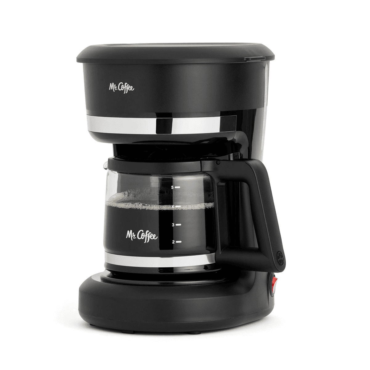Mr. Coffee 5-Cup Mini Brew Switch Coffee Maker - Black