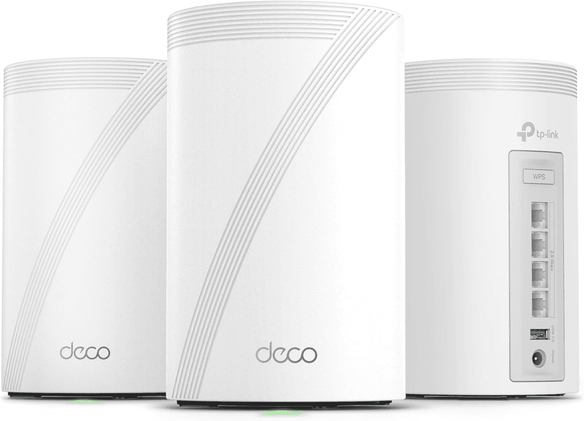 TP-Link Deco 7 Pro BE63 Wi-Fi 7 Mesh System 3-Pack