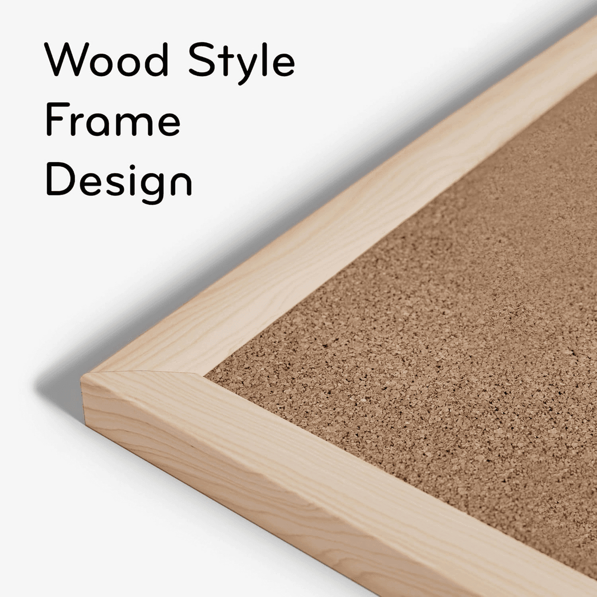 U Brands 18 x 24-Inch Cork Bulletin Board image 3