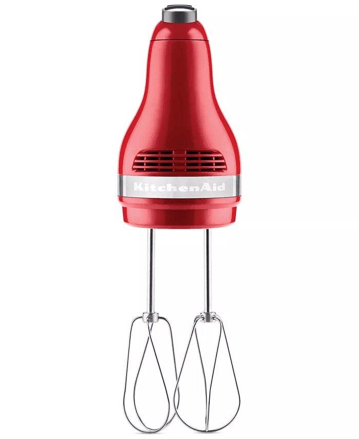 KitchenAid KHM512 5-Speed Hand Mixer, Empire Red image 2
