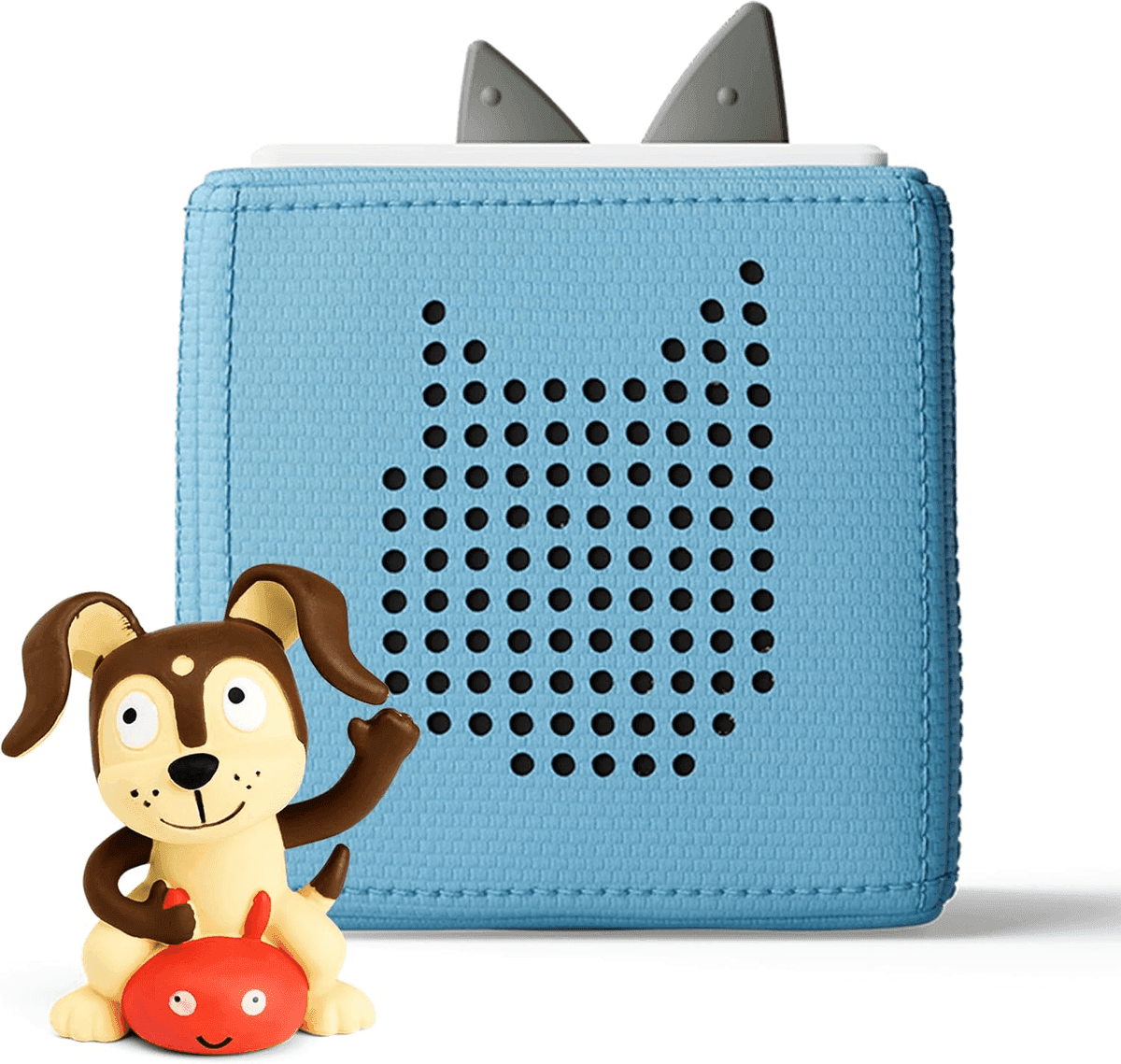 Toniebox 1 Audio Player Starter Set with Playtime Puppy, Light Blue