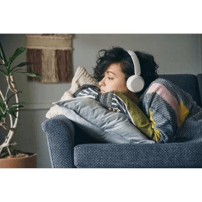 Sony WH-CH520 Bluetooth Wireless Headphones with Microphone, White image 2