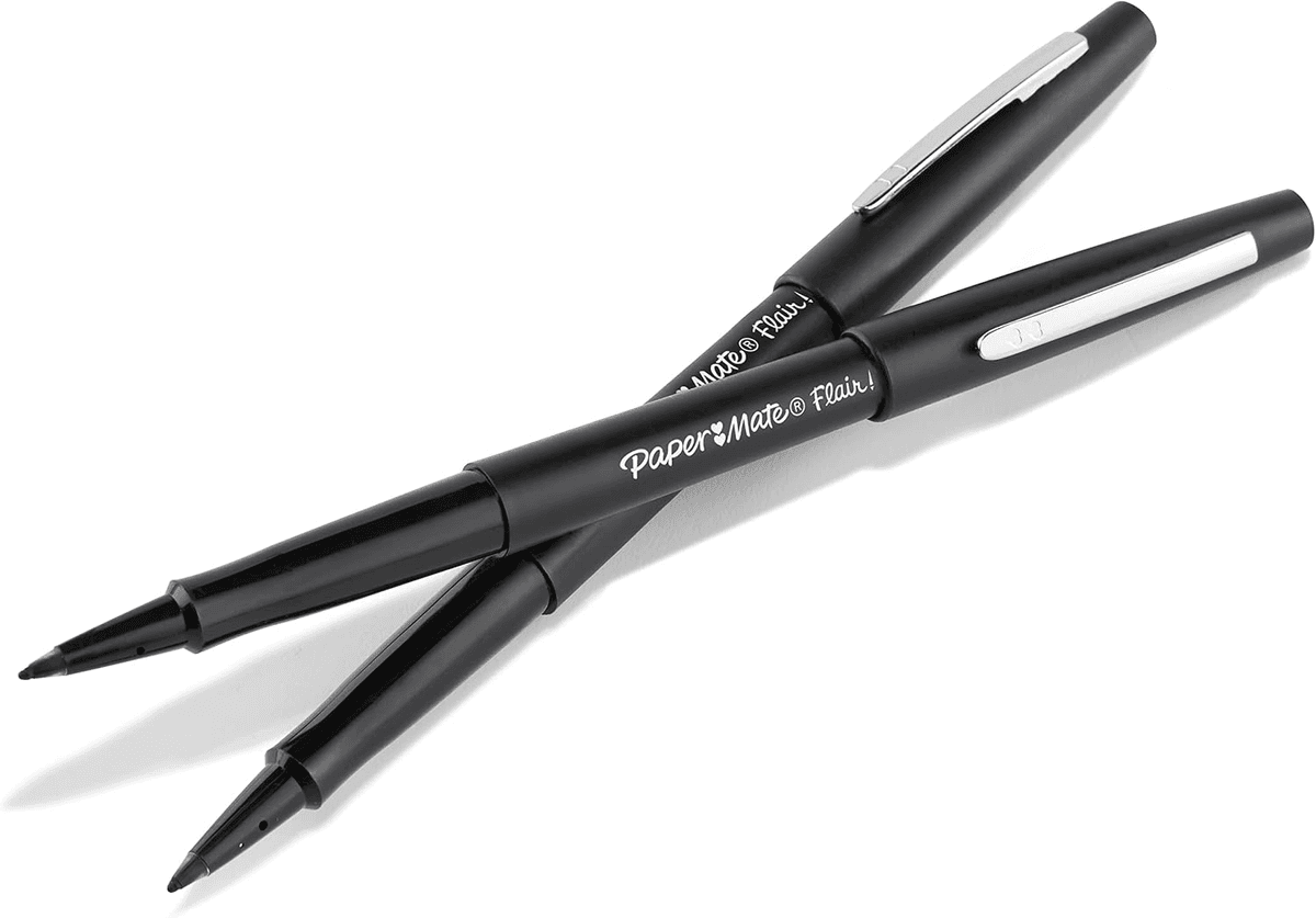 Paper Mate Flair Black Felt-Tip Pens 2-Pack for $2.36 image 3