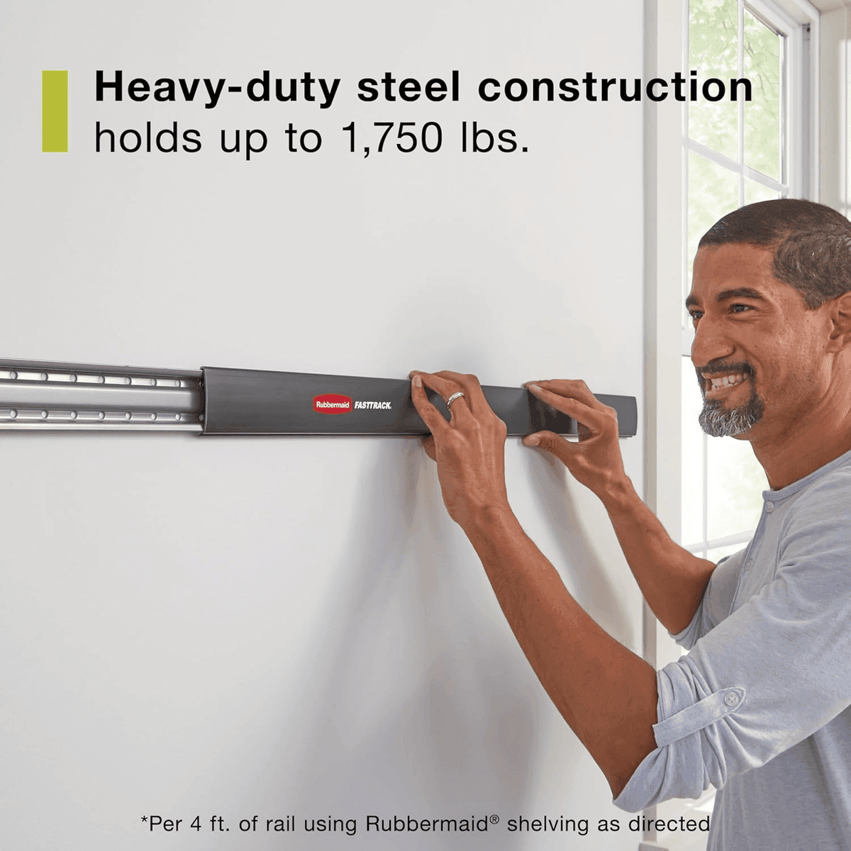 Rubbermaid 24-Piece FastTrack Garage Storage Kit for $159 image 3