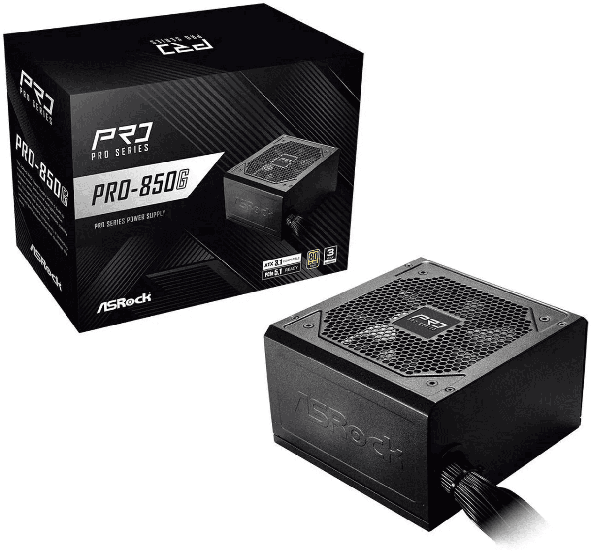ASRock PRO-850G 850W 80 Plus Gold Power Supply for $59.99