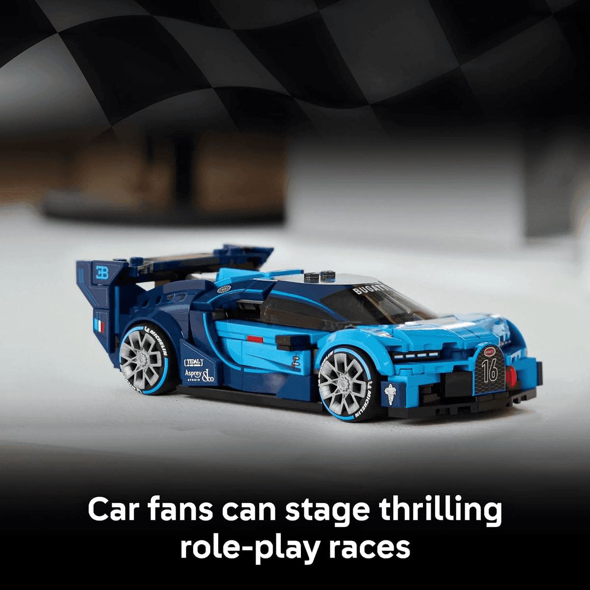LEGO Bugatti Vision Gran Turismo Set 77253 for $22.49 image 3