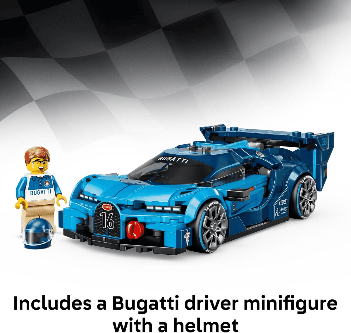 LEGO Bugatti Vision Gran Turismo Set 77253 for $22.49 image 5