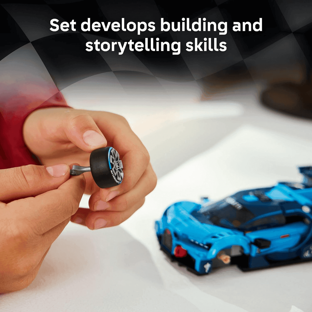 LEGO Bugatti Vision Gran Turismo Set 77253 for $22.49 image 4