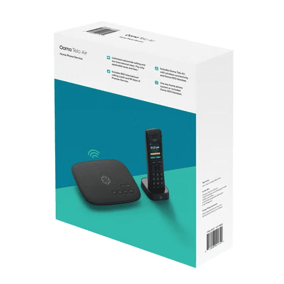 Ooma Telo Air 2 Home Phone Service with HD3 Handset image 2