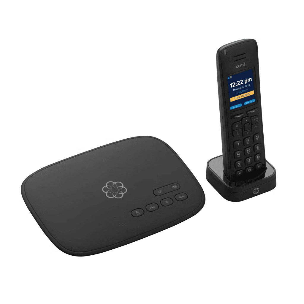 Ooma Telo Air 2 Home Phone Service with HD3 Handset