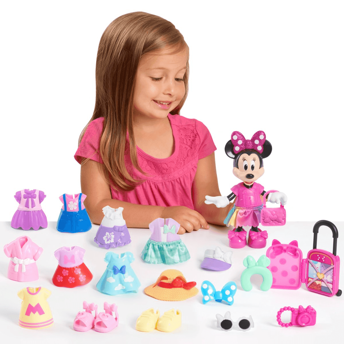 Disney Junior Minnie Mouse Fabulous Fashion Collection Doll Set image 2
