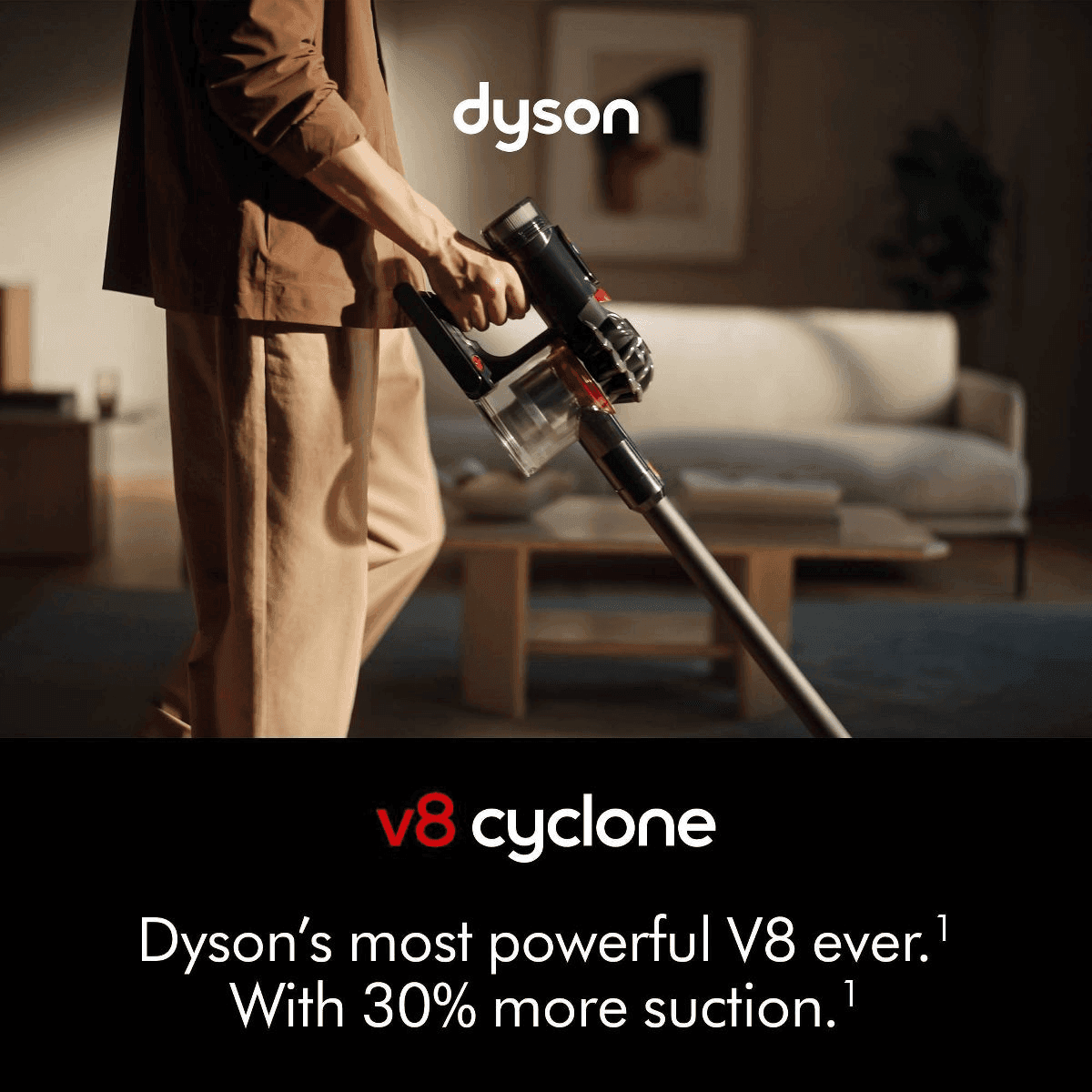Dyson V8 Cyclone Cordless Stick Vacuum with Motorbar Cleaner Head image 2