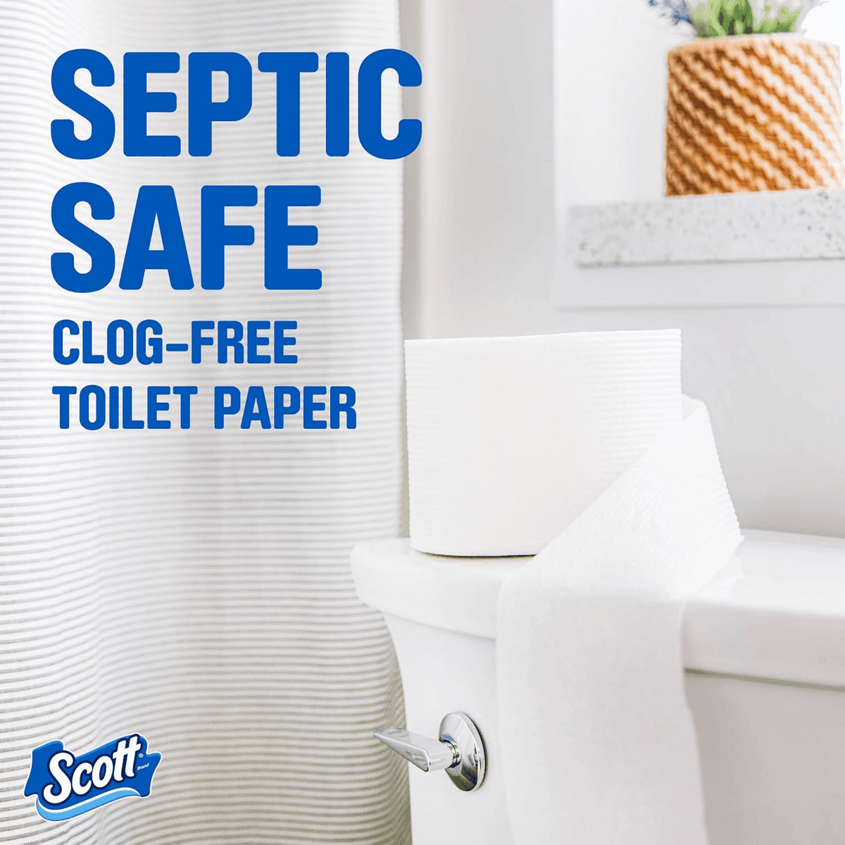 Scott ComfortPlus Toilet Paper, 48 Triple Rolls image 5