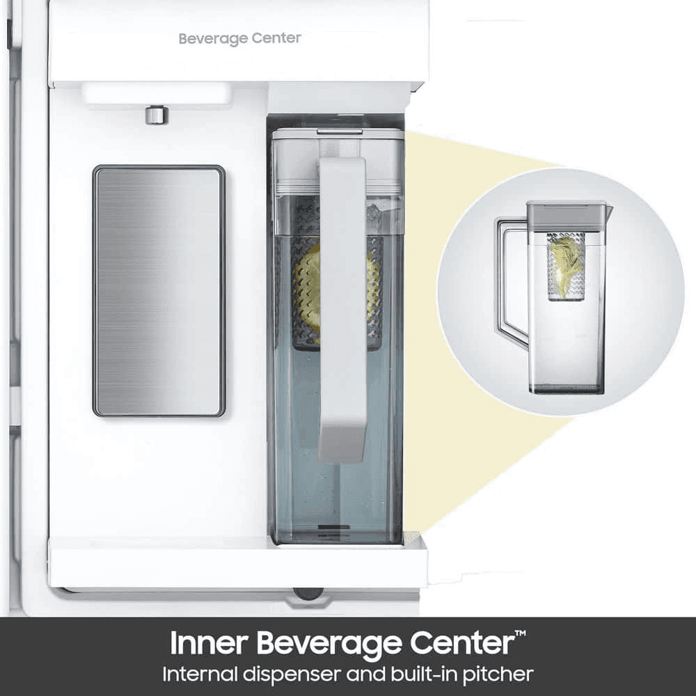 Samsung Bespoke 29 cu. ft. 4-Door French Door Refrigerator image 4