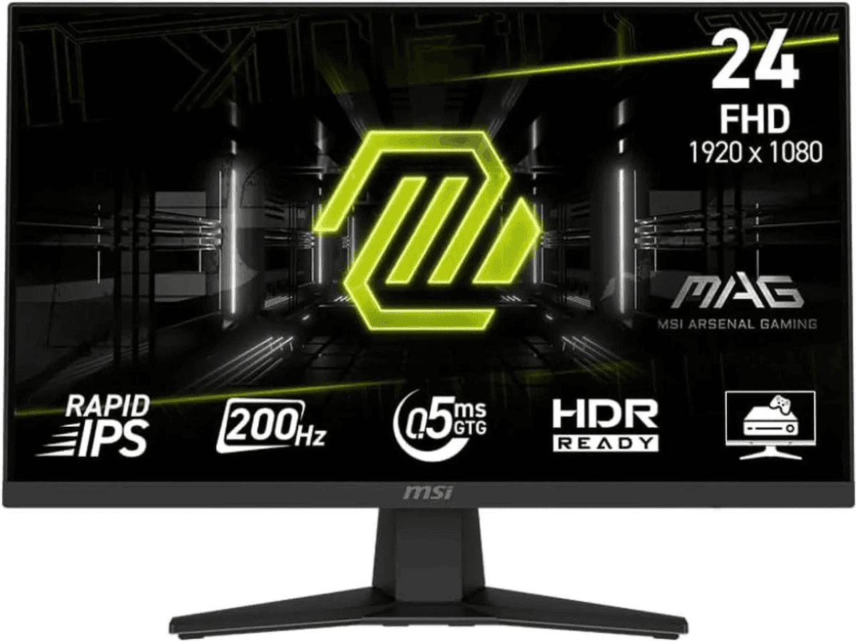 MSI MAG 244F 23.8-inch FHD 200Hz Rapid IPS Gaming Monitor