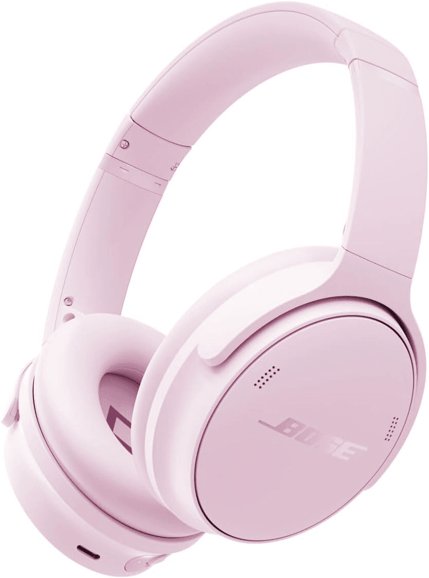 Bose QuietComfort Wireless Noise-Cancelling Headphones - Petal Pink