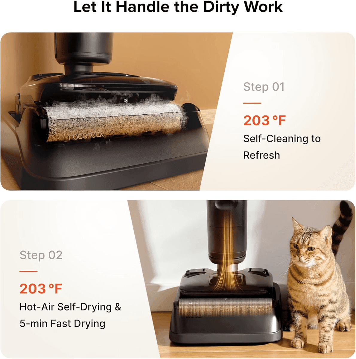 Roborock F25 ACE Pro Foam Wet-Dry Vacuum and Mop image 5