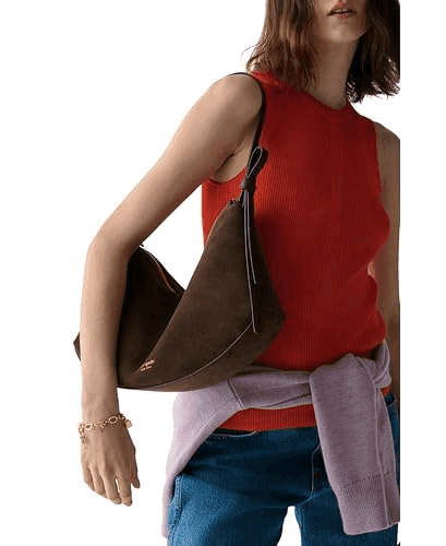 Kate Spade Loop Suede Large Shoulder Bag for $182.50 image 4