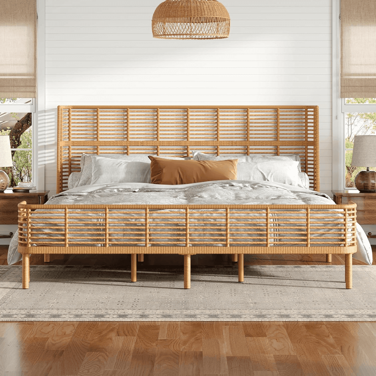 Christopher Knight Home Lamar King Bed Frame for $317.23