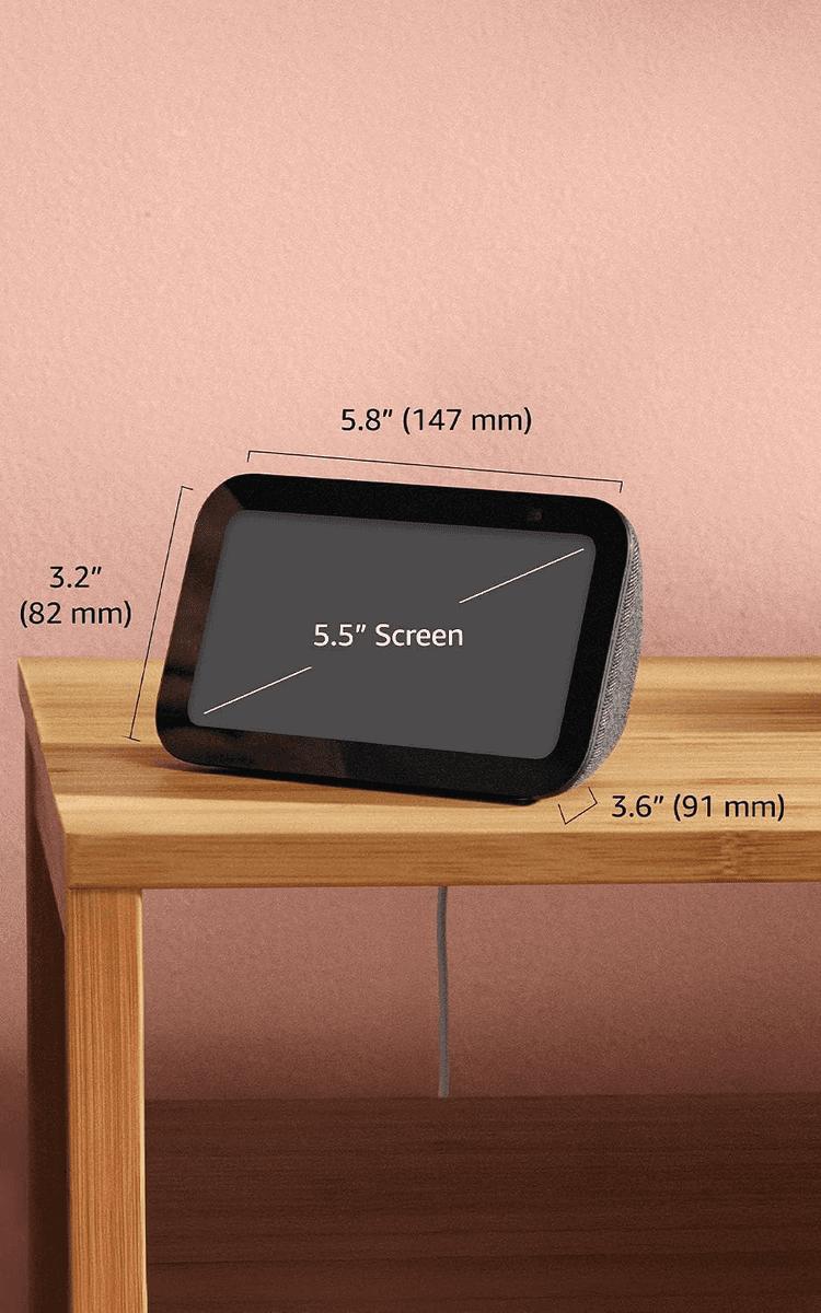 Amazon Echo Show 5 Smart Display in Glacier White for $69.99 image 3