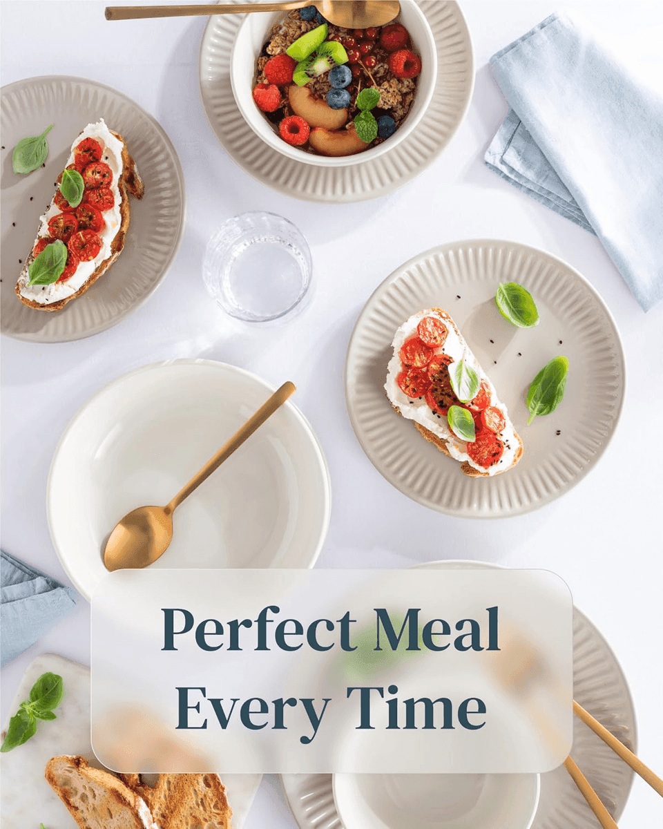Pure Living 16-Piece Stoneware Dinnerware Set for $44.35 image 4
